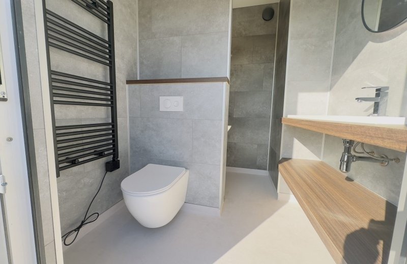 Kampeerplaats met privé sanitair