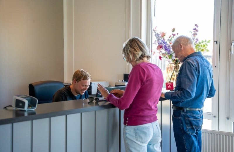 Ontvangst vakantiepark lemmer
