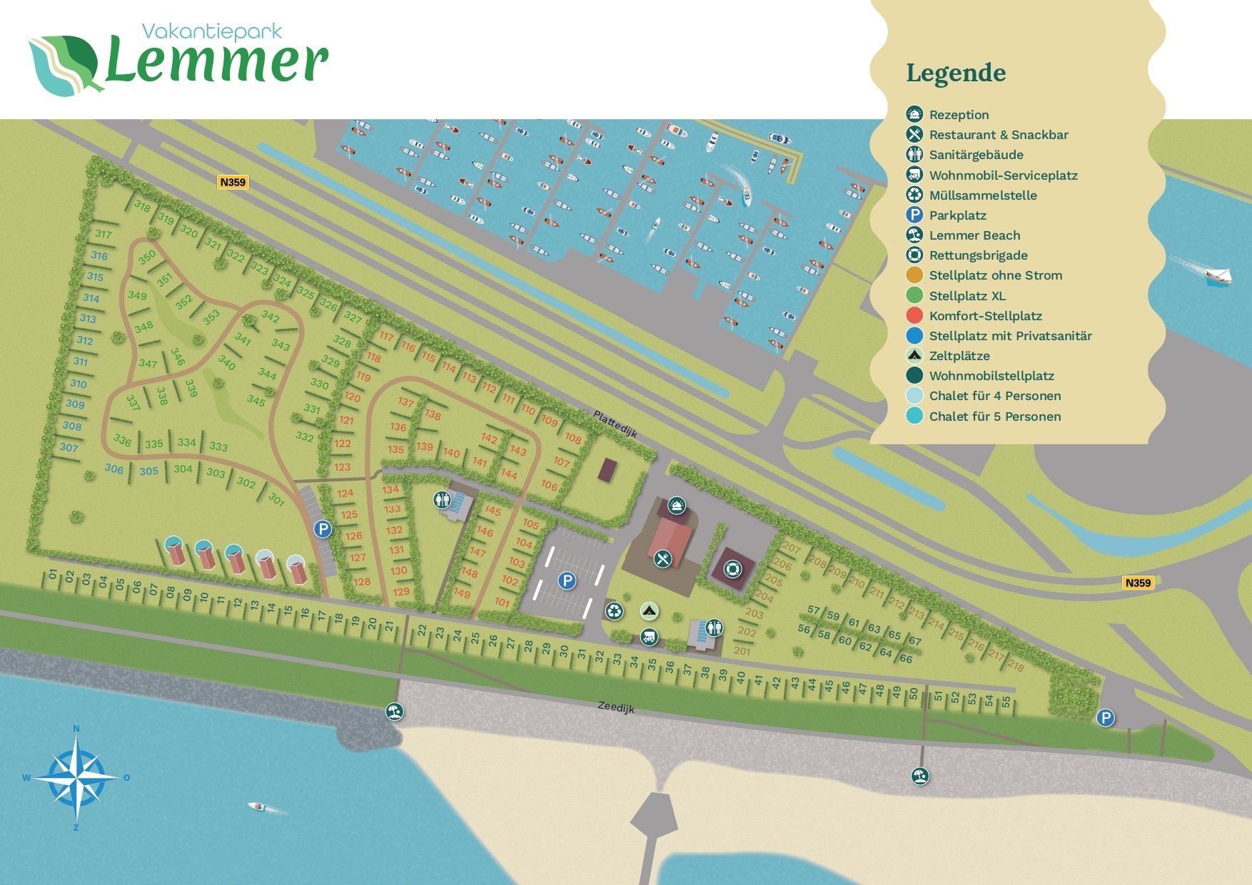 Plattegrond Lemmer