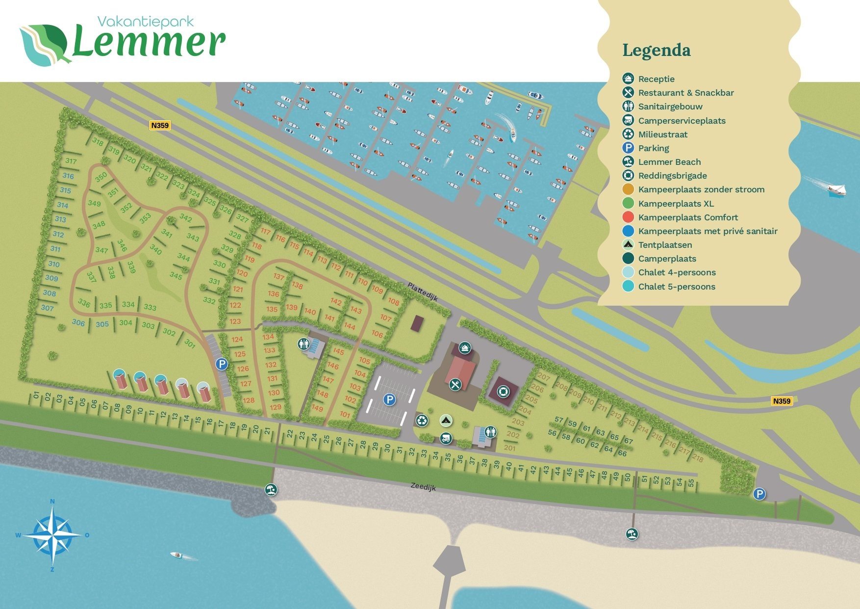 Plattegrond Lemmer