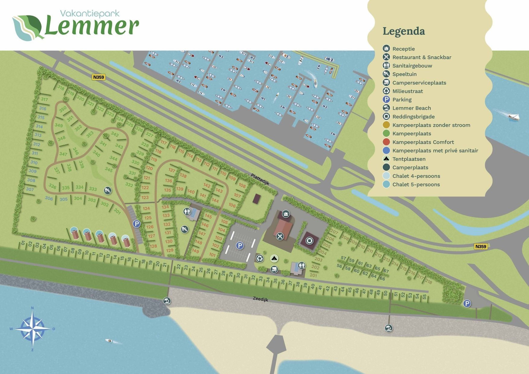 Plattegrond Lemmer